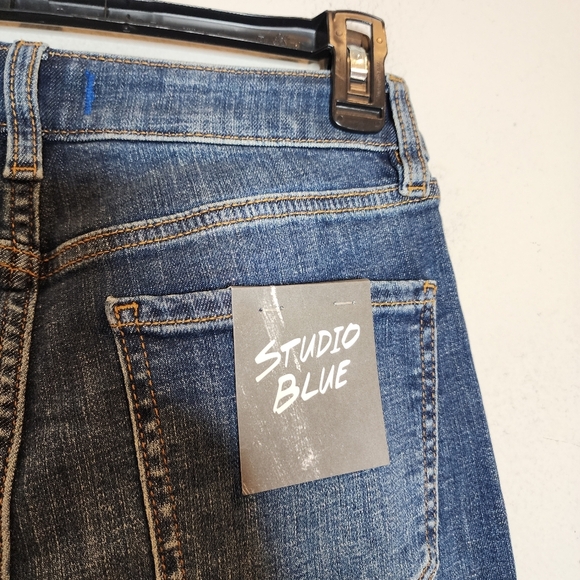 NWT Studio Blue highrise medium darkwash stretch jeans. Size 28. Stitch Fix - Picture 9 of 16